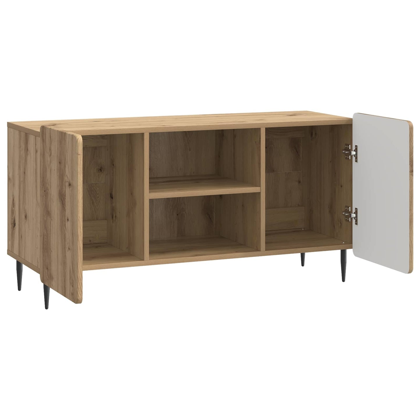 vidaXL TV Cabinet 102 x 34.5 x 52 cm Artisan Oak Engineered Wood