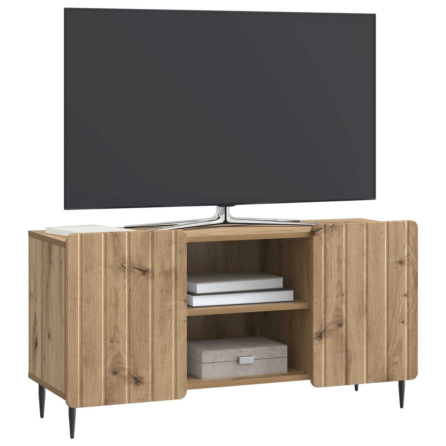 vidaXL TV Cabinet 102 x 34.5 x 52 cm Artisan Oak Engineered Wood