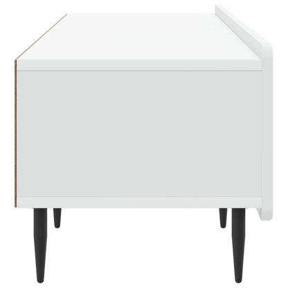 vidaXL TV Cabinet with Drawer White 147 x 34.5 x 32 cm Engineered Wood