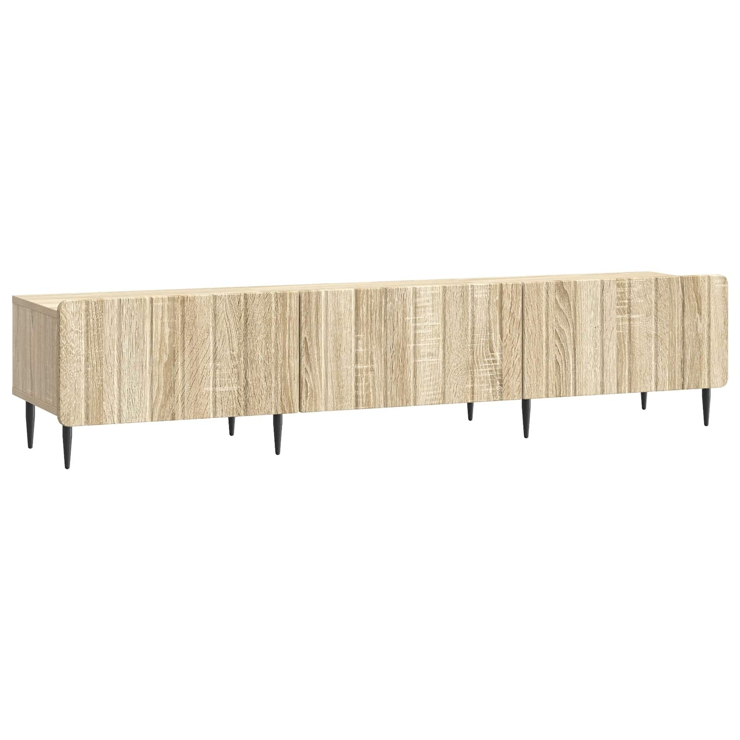 vidaXL TV Cabinet Sonoma Oak 147 x 34.5 x 32 cm Engineered Wood