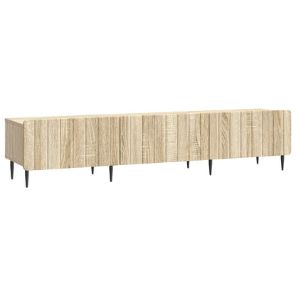 vidaXL TV Cabinet Sonoma Oak 147 x 34.5 x 32 cm Engineered Wood