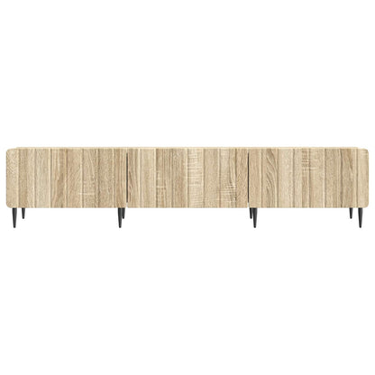 vidaXL TV Cabinet Sonoma Oak 147 x 34.5 x 32 cm Engineered Wood