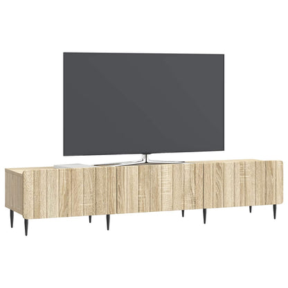 vidaXL TV Cabinet Sonoma Oak 147 x 34.5 x 32 cm Engineered Wood