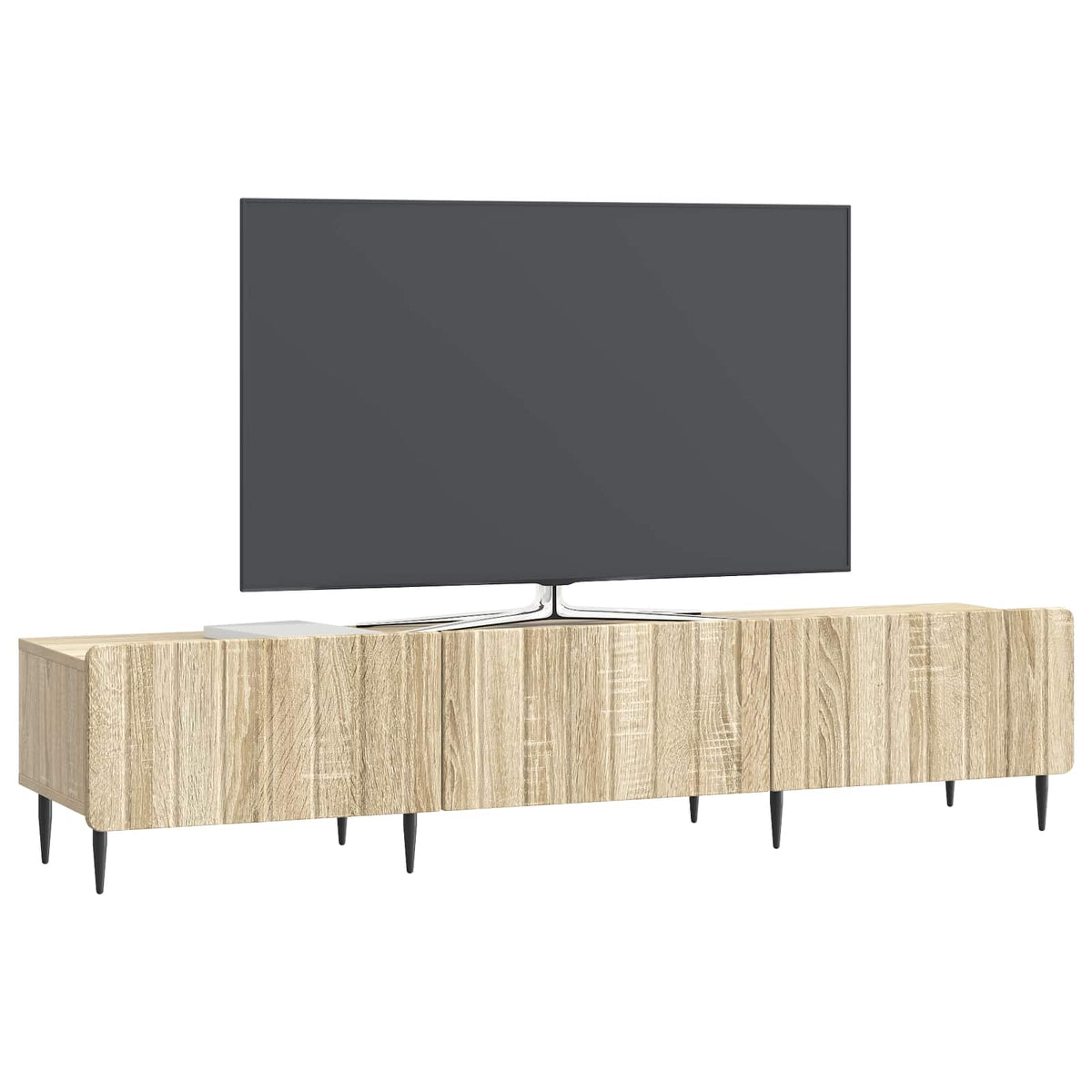 vidaXL TV Cabinet 147 x 34.5 x 32 cm Sonoma Oak Engineered Wood