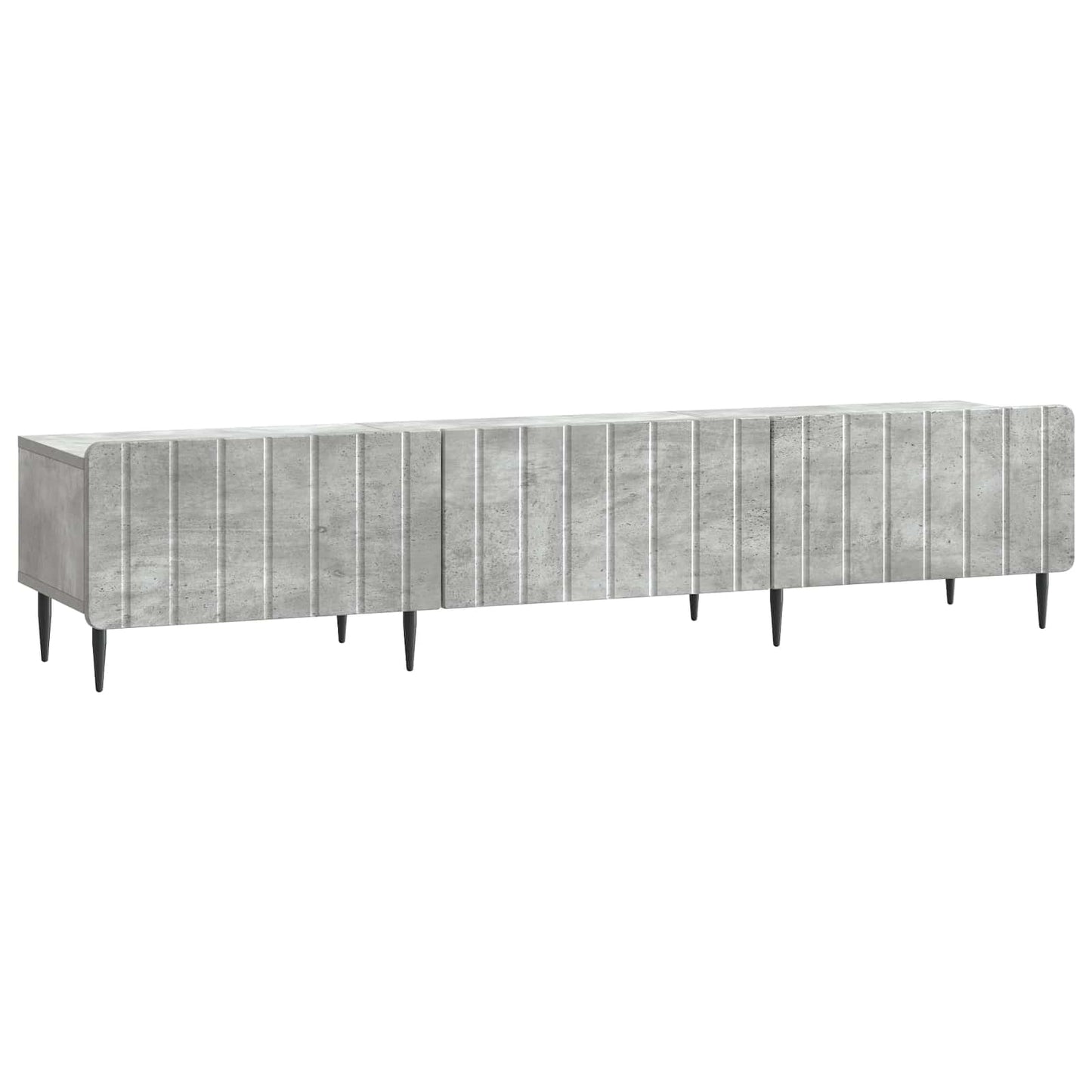 vidaXL TV Cabinet Concrete Grey 147 x 34.5 x 32 cm Engineered Wood