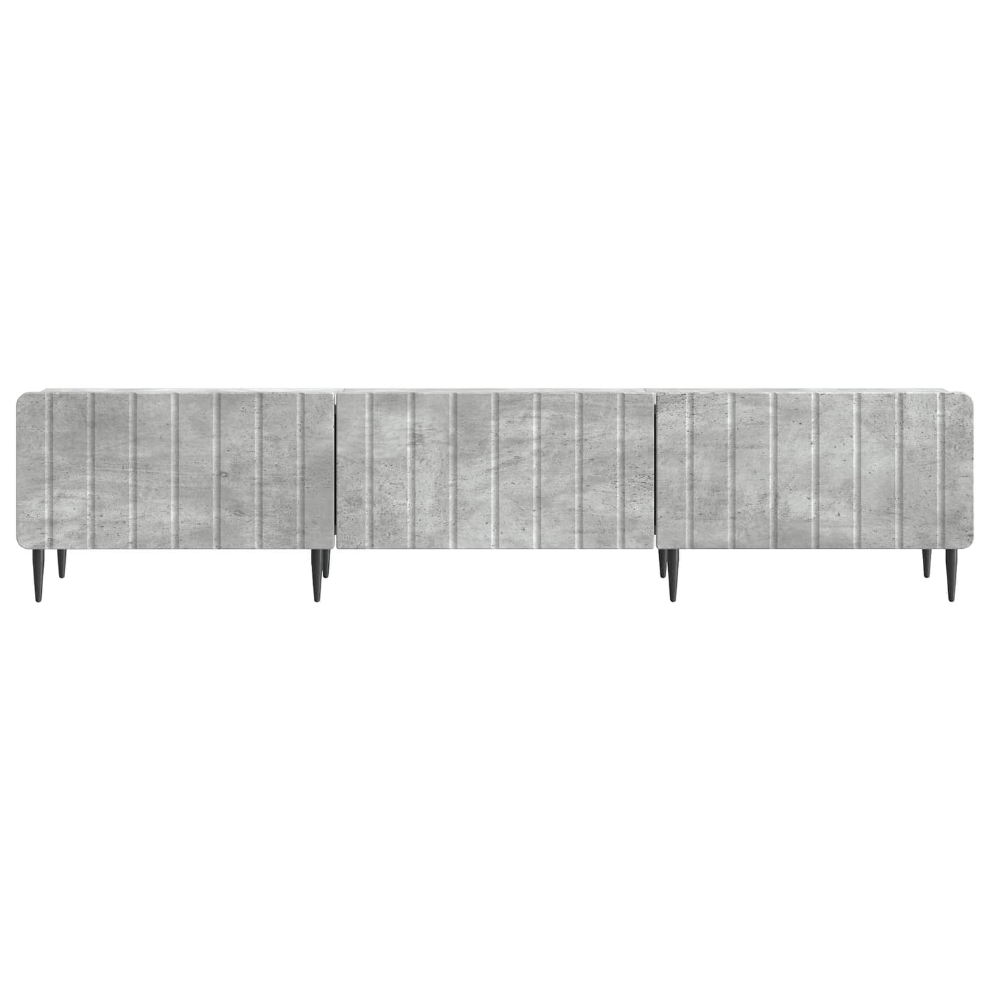 vidaXL TV Cabinet Concrete Grey 147 x 34.5 x 32 cm Engineered Wood