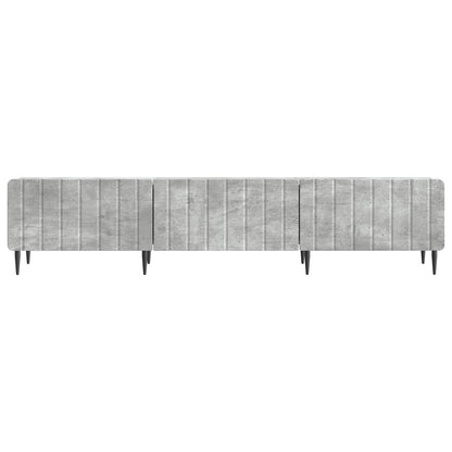 vidaXL TV Cabinet Concrete Grey 147 x 34.5 x 32 cm Engineered Wood