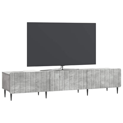 vidaXL TV Cabinet Concrete Grey 147 x 34.5 x 32 cm Engineered Wood