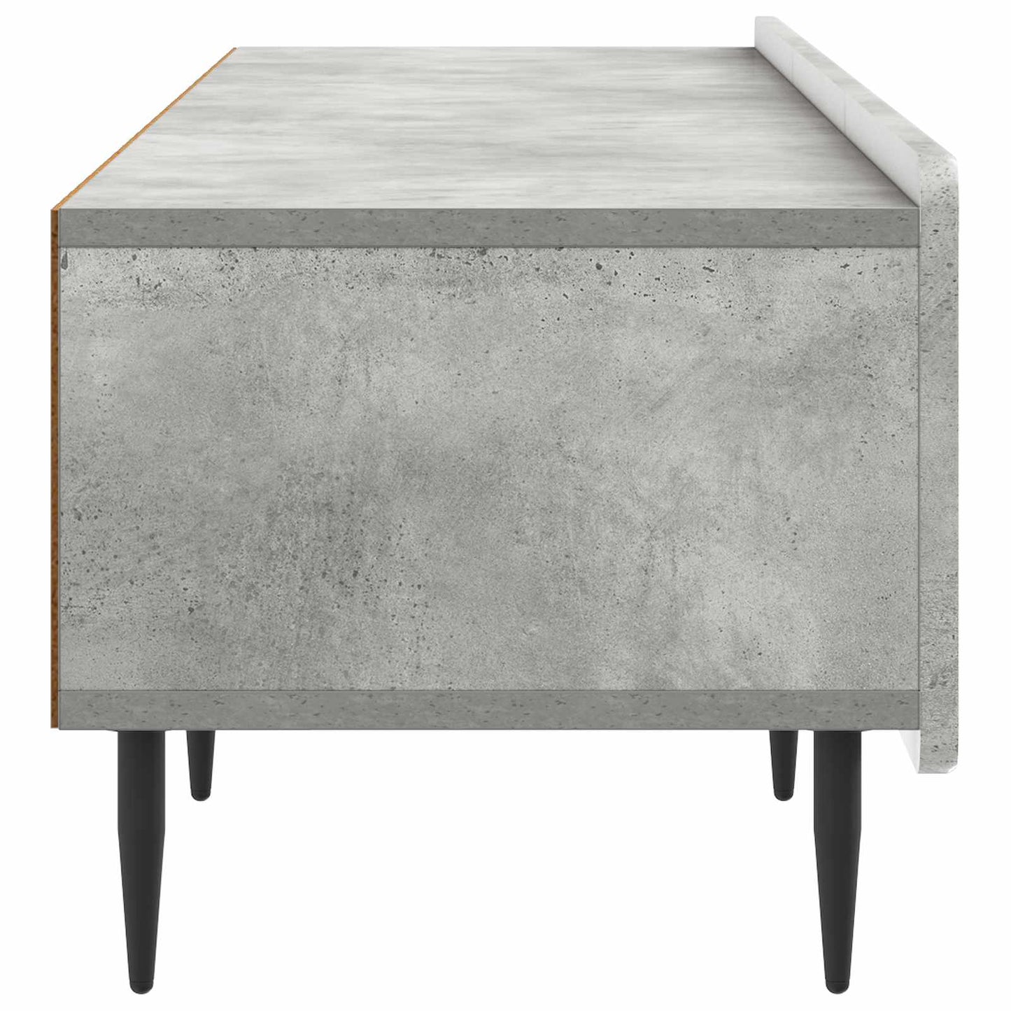 vidaXL TV Cabinet Concrete Grey 147 x 34.5 x 32 cm Engineered Wood