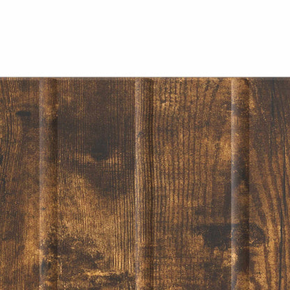 vidaXL TV Cabinet Smoked Oak 147 x 34.5 x 32 cm Engineered Wood