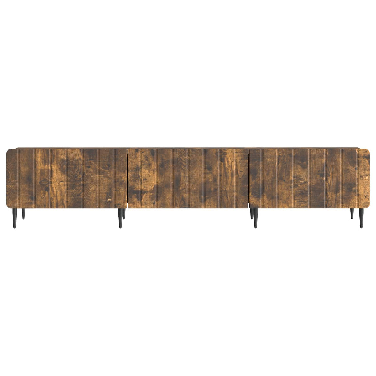 vidaXL TV Cabinet Smoked Oak 147 x 34.5 x 32 cm Engineered Wood