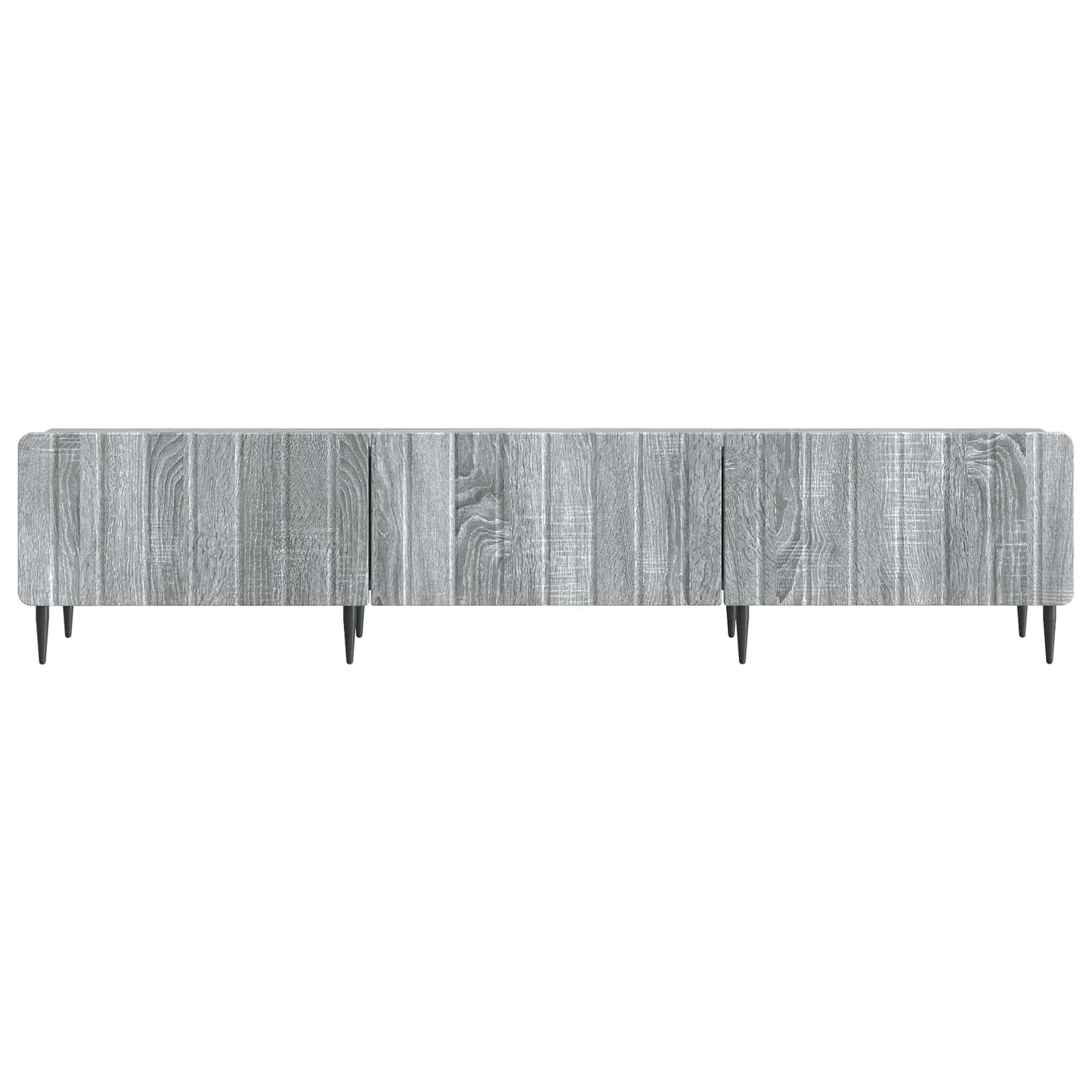 vidaXL TV Cabinet Grey Sonoma 147 x 34.5 x 32 cm Engineered Wood