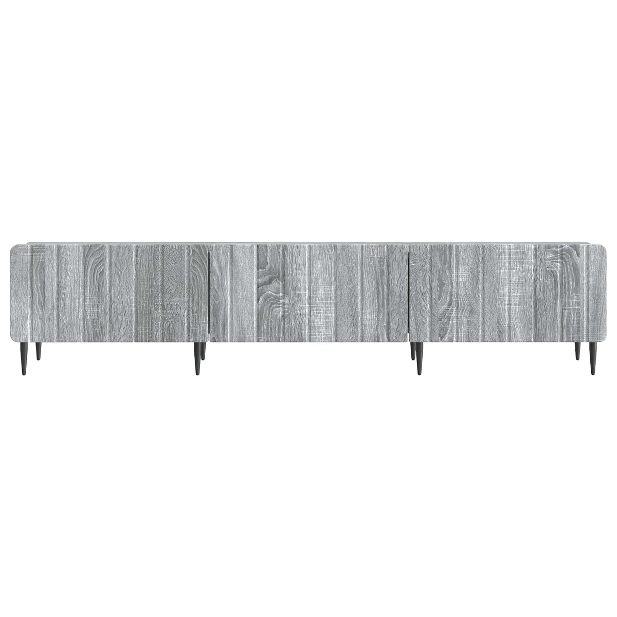 vidaXL TV Cabinet Grey Sonoma 147 x 34.5 x 32 cm Engineered Wood