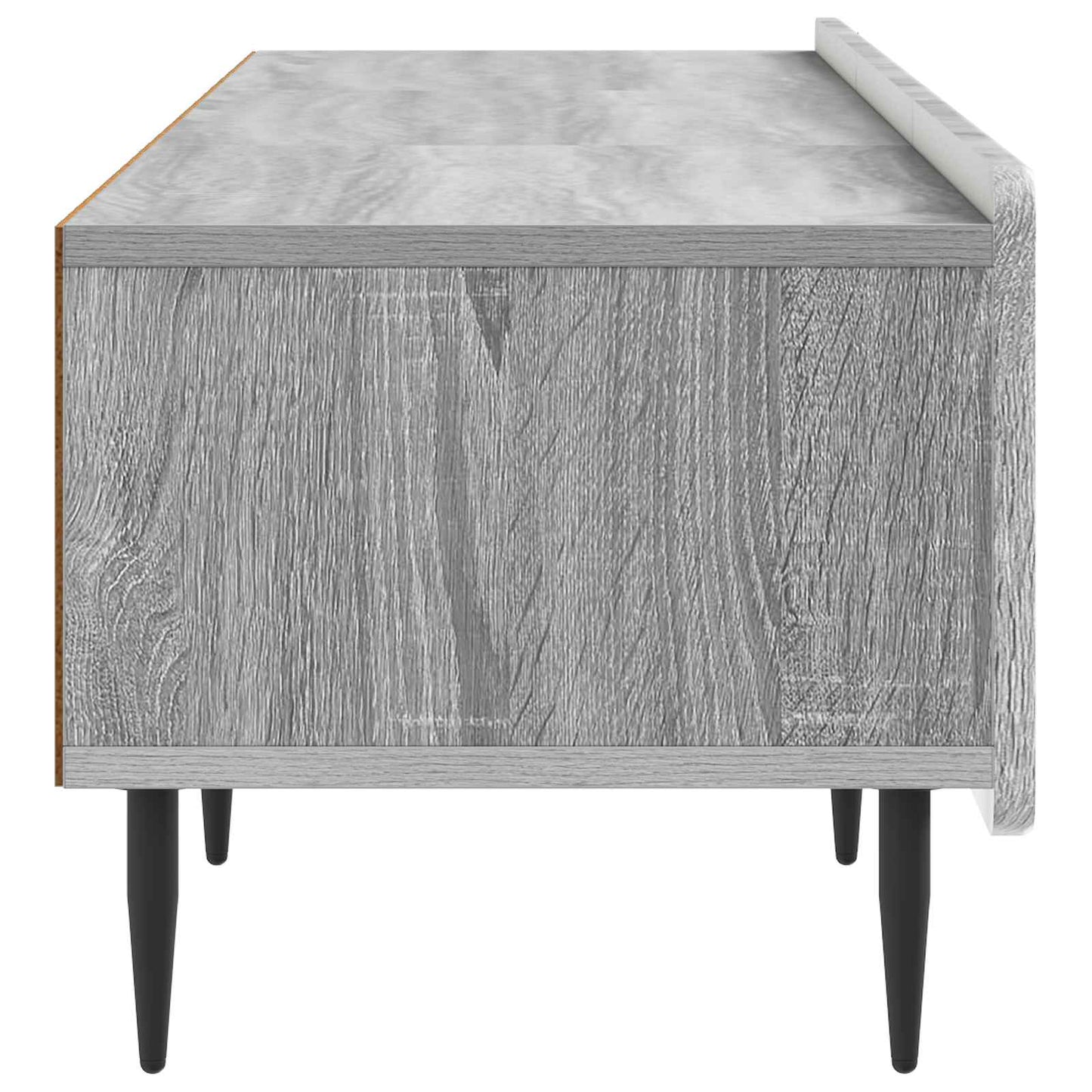 vidaXL TV Cabinet Grey Sonoma 147 x 34.5 x 32 cm Engineered Wood