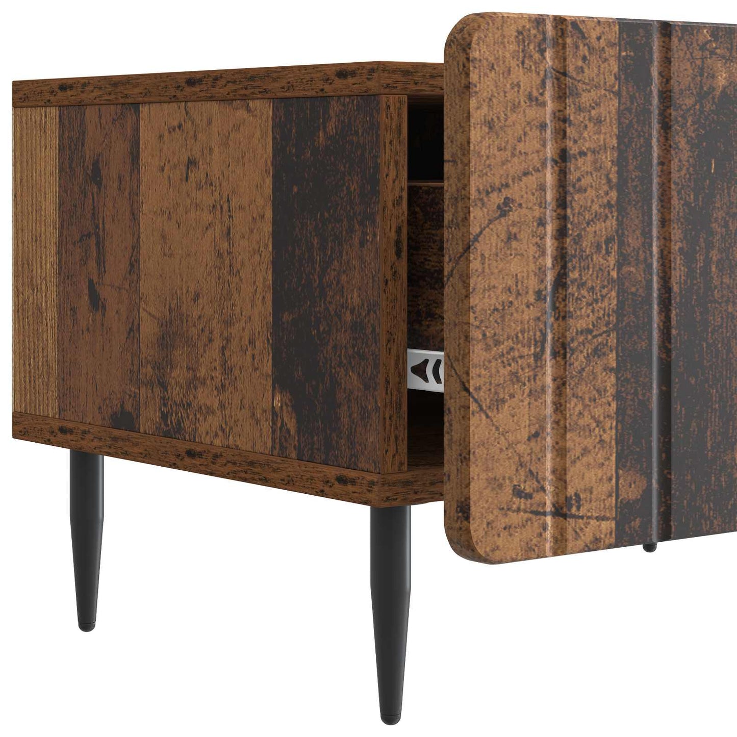 vidaXL TV Cabinet Old Wood 147 x 34.5 x 32 cm Engineered Wood