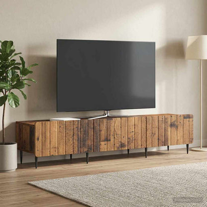 vidaXL TV Cabinet Old Wood 147 x 34.5 x 32 cm Engineered Wood