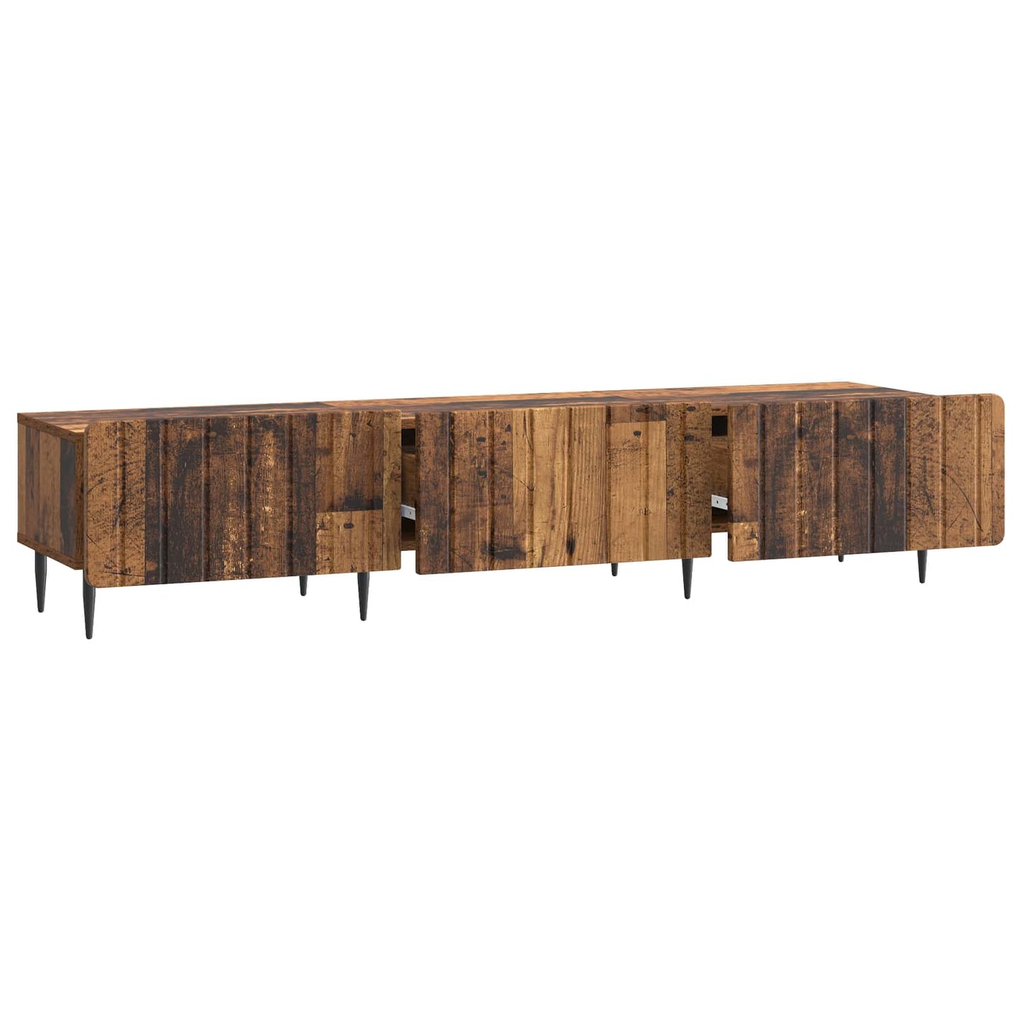 vidaXL TV Cabinet Old Wood 147 x 34.5 x 32 cm Engineered Wood