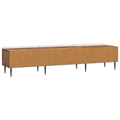 vidaXL TV Cabinet Old Wood 147 x 34.5 x 32 cm Engineered Wood
