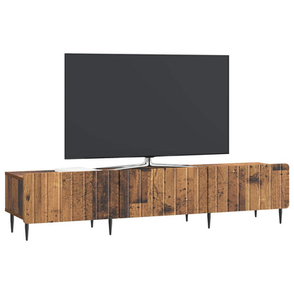 vidaXL TV Cabinet Old Wood 147 x 34.5 x 32 cm Engineered Wood