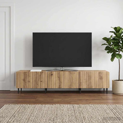 vidaXL TV Cabinet 147 x 34.5 x 32 cm Artisan Oak Engineered Wood