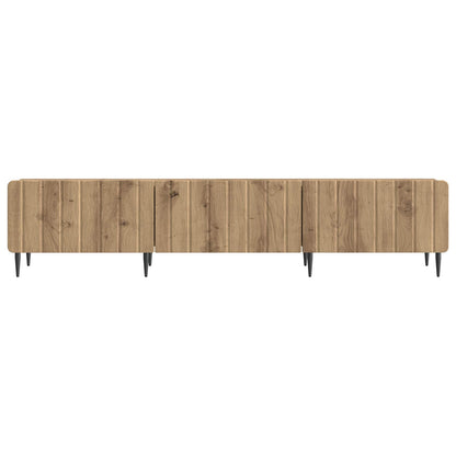 vidaXL TV Cabinet 147 x 34.5 x 32 cm Artisan Oak Engineered Wood