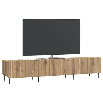 vidaXL TV Cabinet 147 x 34.5 x 32 cm Artisan Oak Engineered Wood