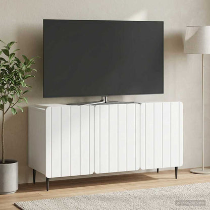 vidaXL TV Cabinet White 99 x 34.5 x 52 cm Engineered Wood