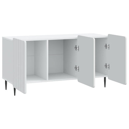 vidaXL TV Cabinet White 99 x 34.5 x 52 cm Engineered Wood