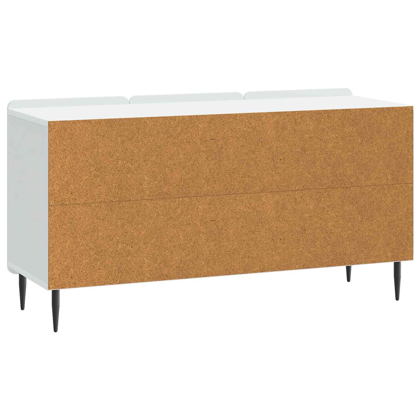 vidaXL TV Cabinet White 99 x 34.5 x 52 cm Engineered Wood
