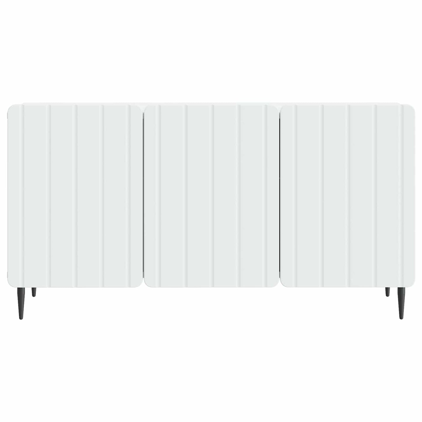 vidaXL TV Cabinet White 99 x 34.5 x 52 cm Engineered Wood