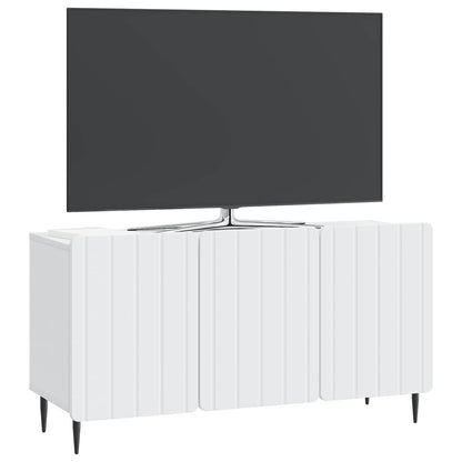 vidaXL TV Cabinet White 99 x 34.5 x 52 cm Engineered Wood