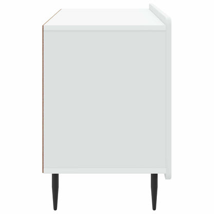vidaXL TV Cabinet White 99 x 34.5 x 52 cm Engineered Wood