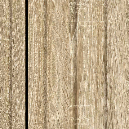 vidaXL TV Cabinet Sonoma Oak 99 x 34.5 x 52 cm Engineered Wood