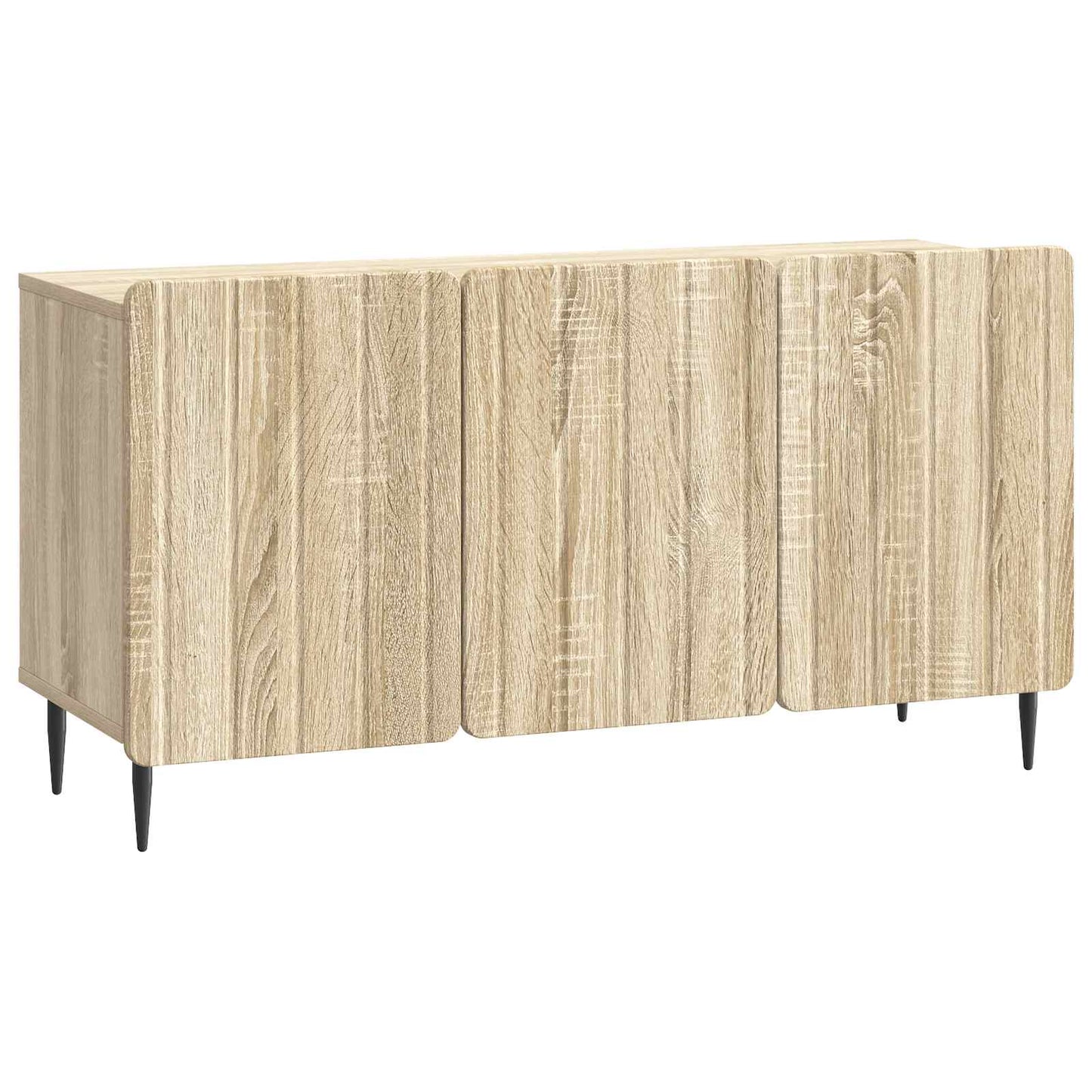 vidaXL TV Cabinet Sonoma Oak 99 x 34.5 x 52 cm Engineered Wood