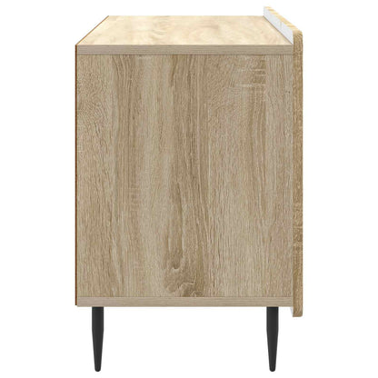 vidaXL TV Cabinet Sonoma Oak 99 x 34.5 x 52 cm Engineered Wood