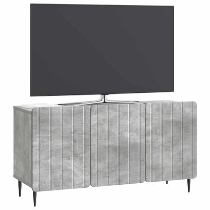 vidaXL TV Cabinet Concrete Grey 99 x 34.5 x 52 cm Engineered Wood