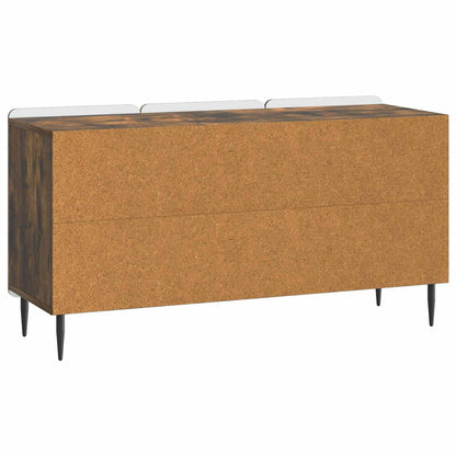 vidaXL TV Cabinet Smoked Oak 99 x 34.5 x 52 cm Engineered Wood