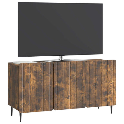 vidaXL TV Cabinet Smoked Oak 99 x 34.5 x 52 cm Engineered Wood
