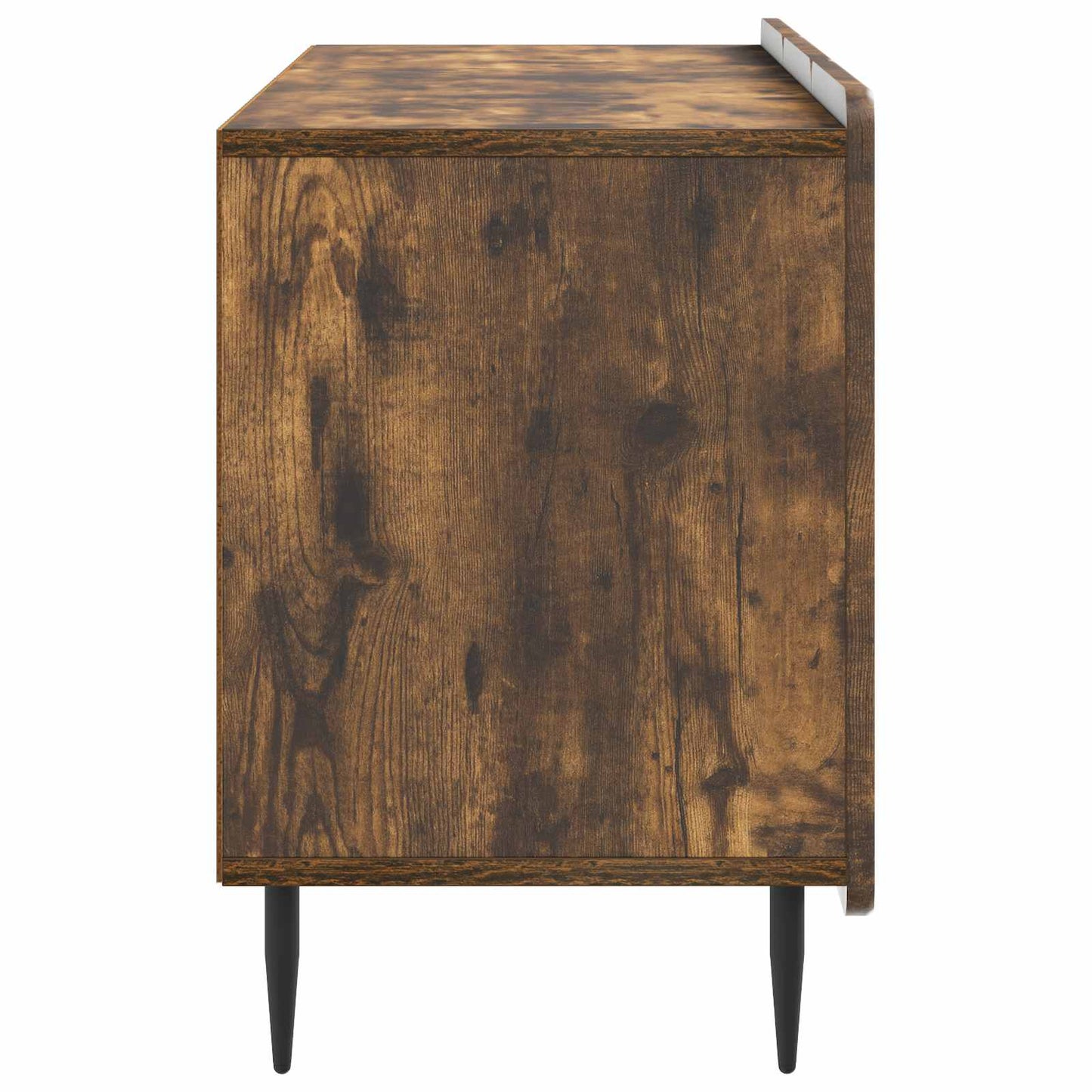 vidaXL TV Cabinet Smoked Oak 99 x 34.5 x 52 cm Engineered Wood
