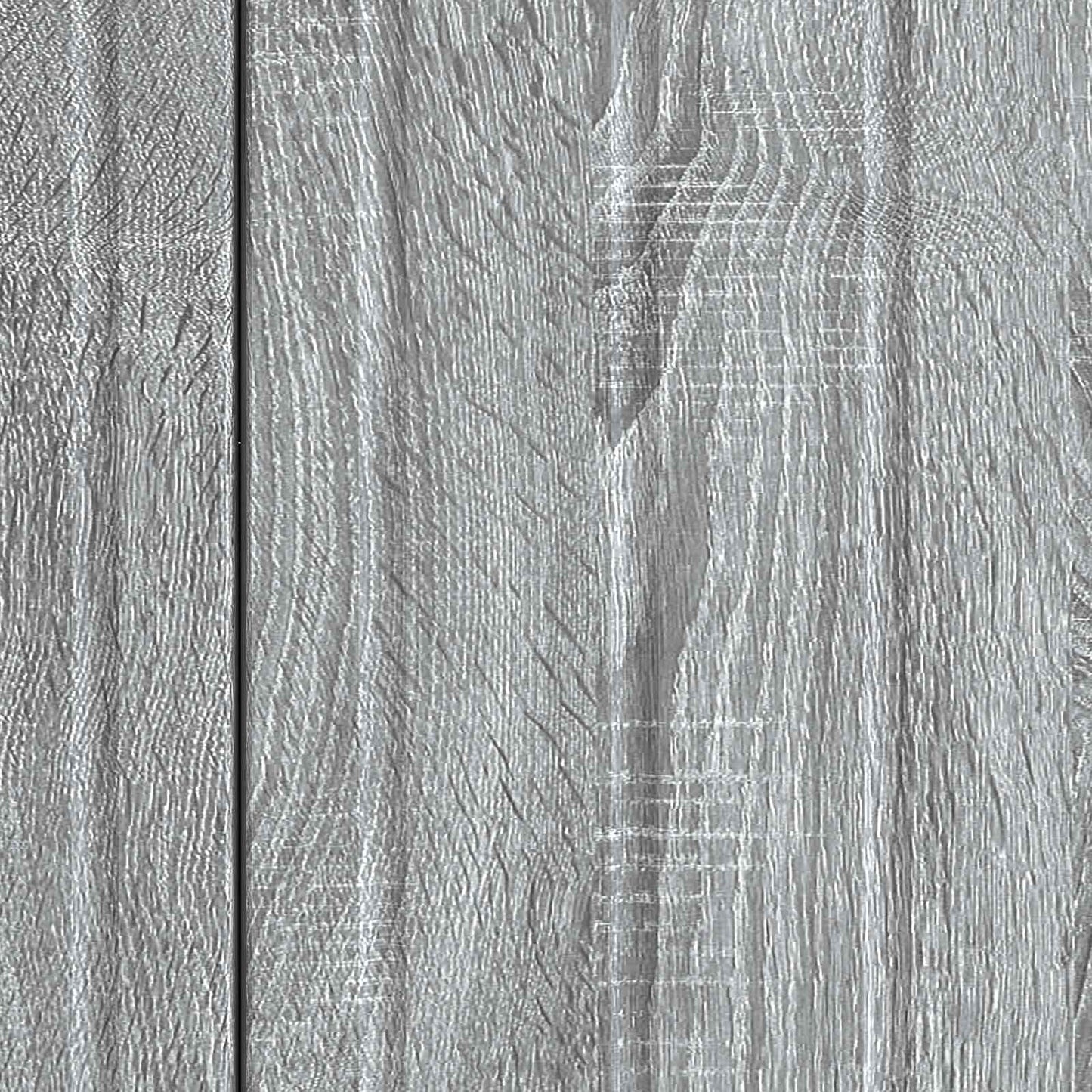 vidaXL TV Cabinet Grey Sonoma 99 x 34.5 x 52 cm Engineered Wood