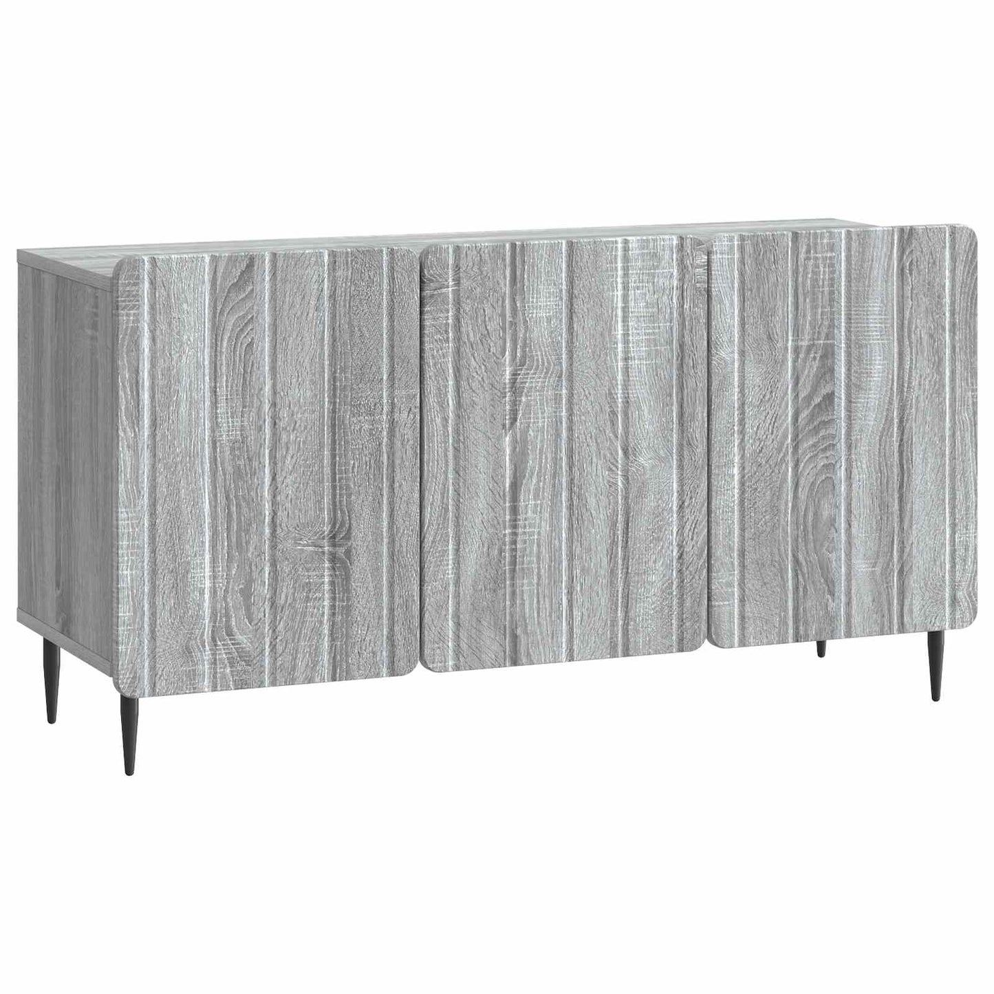 vidaXL TV Cabinet Grey Sonoma 99 x 34.5 x 52 cm Engineered Wood
