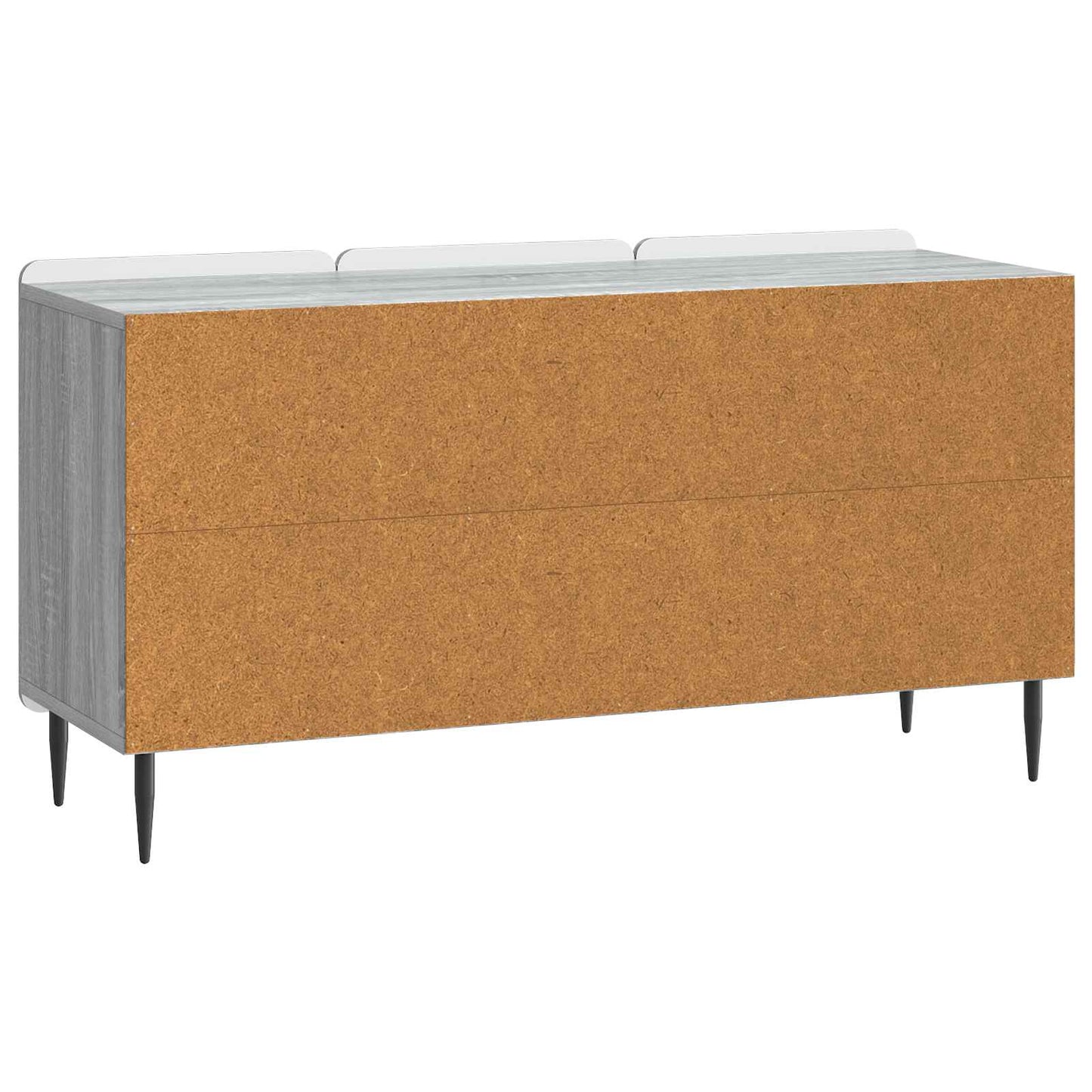 vidaXL TV Cabinet Grey Sonoma 99 x 34.5 x 52 cm Engineered Wood