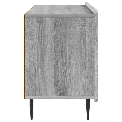 vidaXL TV Cabinet Grey Sonoma 99 x 34.5 x 52 cm Engineered Wood
