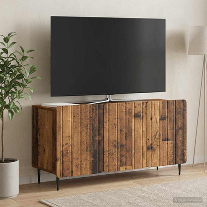 vidaXL TV Cabinet Old Wood 99 x 34.5 x 52 cm Engineered Wood
