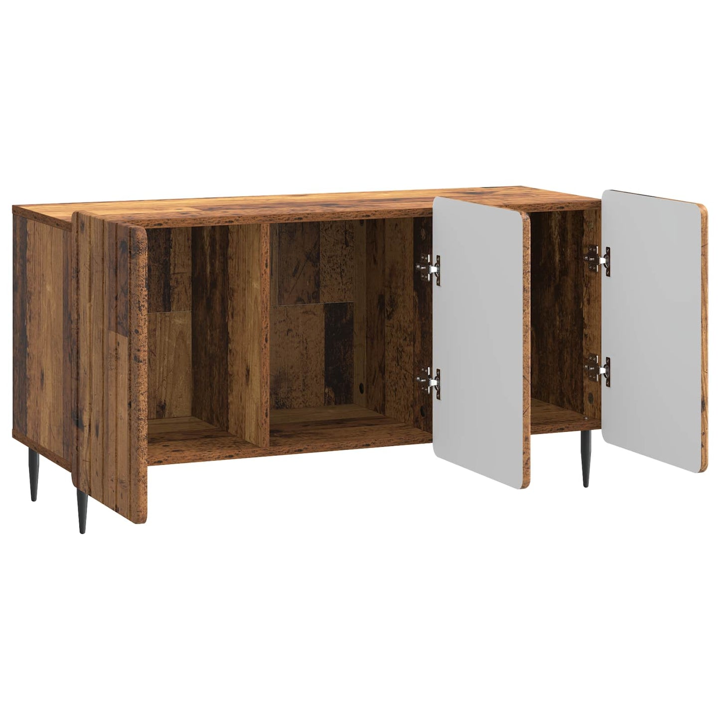 vidaXL TV Cabinet Old Wood 99 x 34.5 x 52 cm Engineered Wood