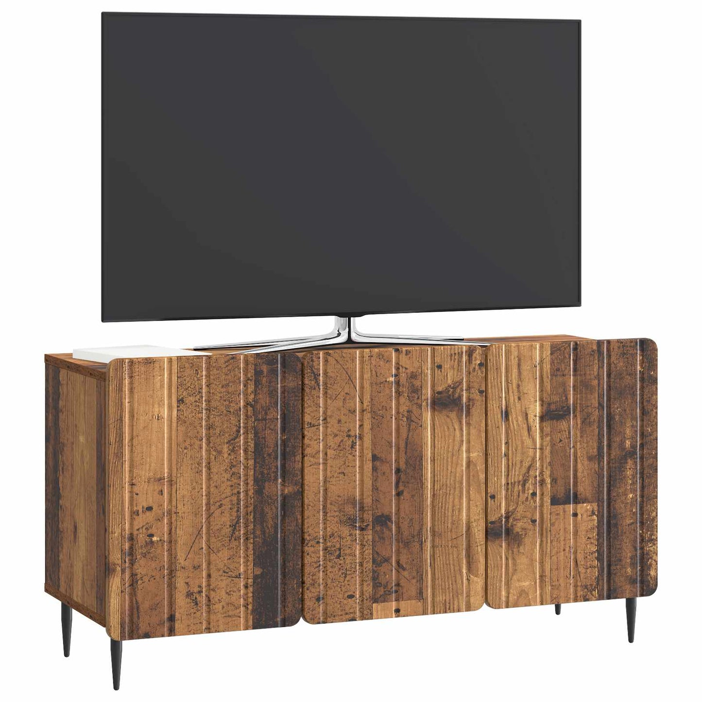 vidaXL TV Cabinet Old Wood 99 x 34.5 x 52 cm Engineered Wood