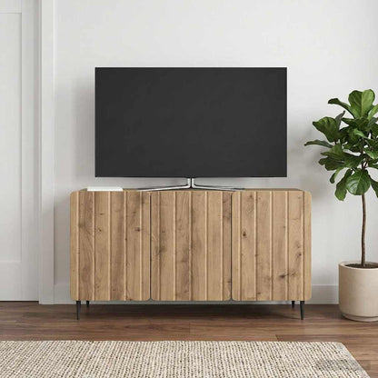 vidaXL TV Cabinet 99 x 34.5 x 52 cm Artisan Oak Engineered Wood