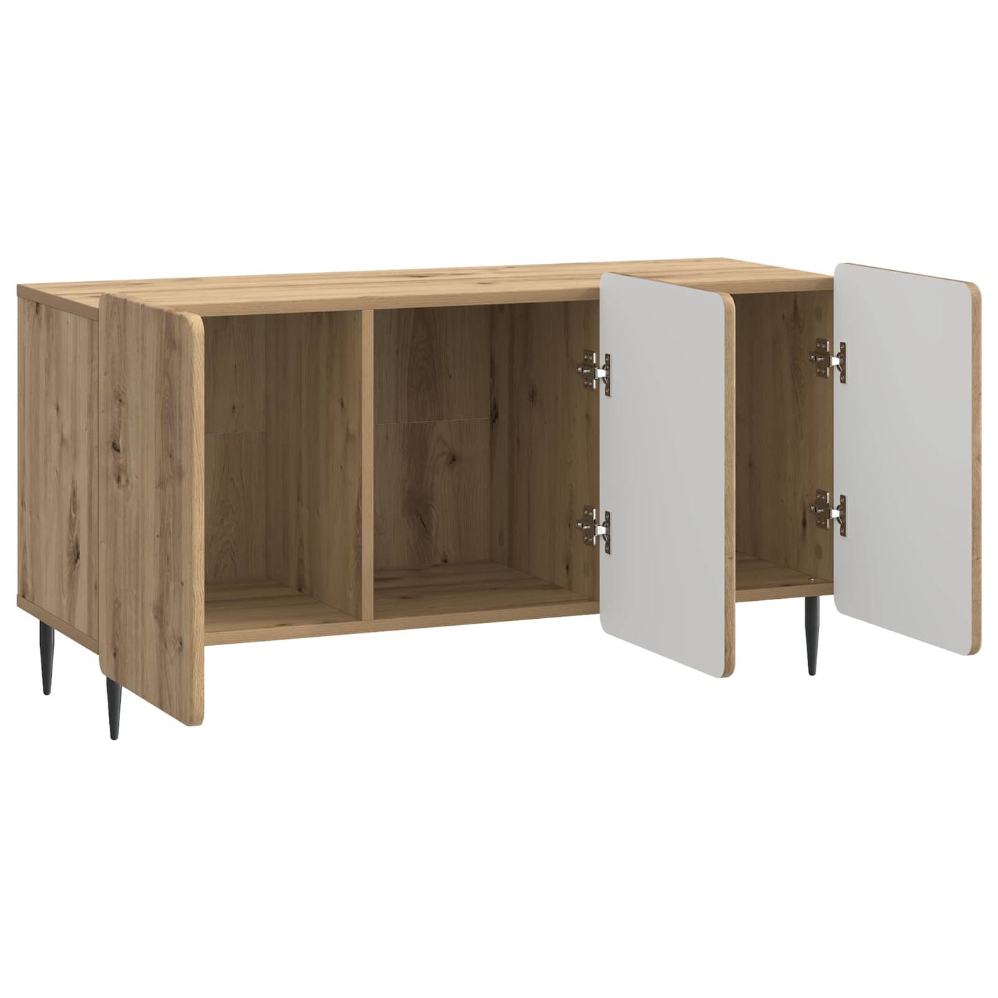 vidaXL TV Cabinet 99 x 34.5 x 52 cm Artisan Oak Engineered Wood