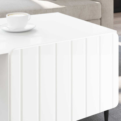 vidaXL Coffee Table White 90 x 50 x 40 cm Engineered Wood