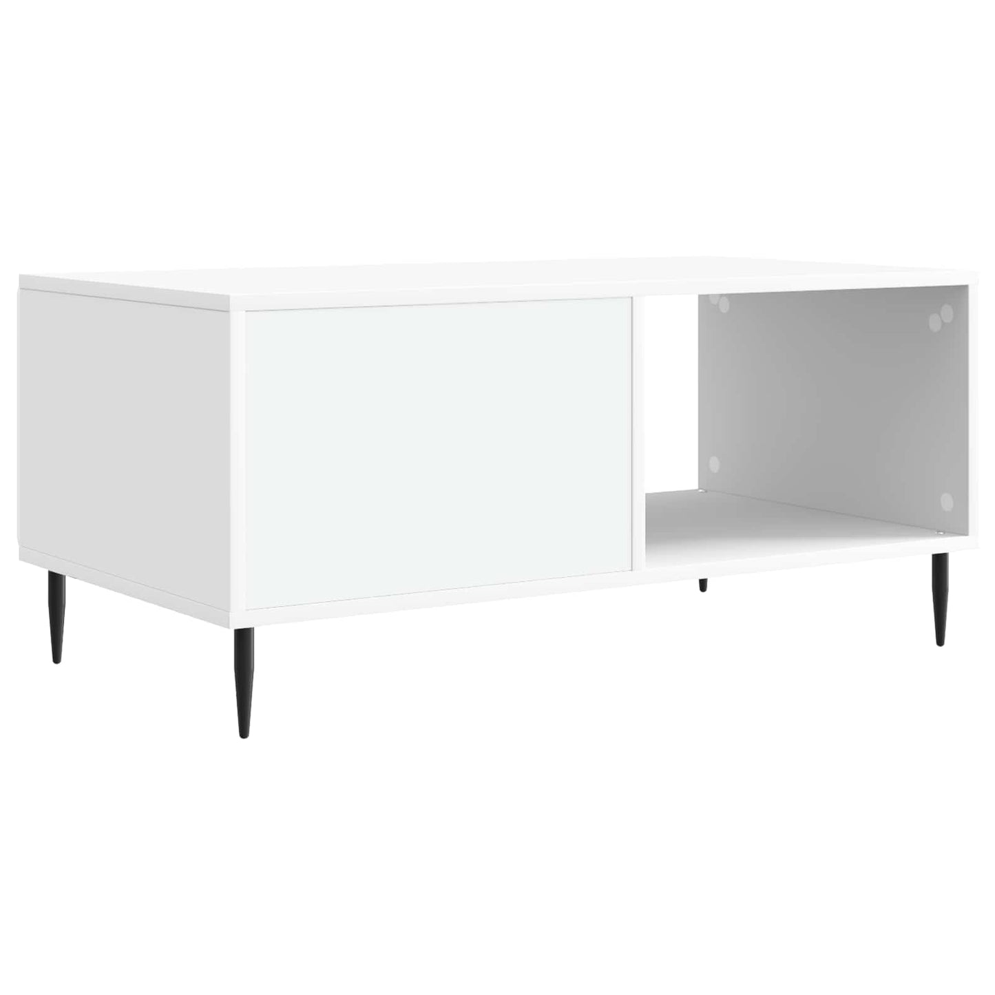 vidaXL Coffee Table White 90 x 50 x 40 cm Engineered Wood